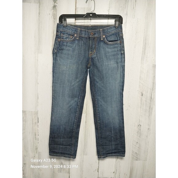 Citizens of Humanity Jeans Size 26 Womens Kelly Stretch # 063 Low Waist Cropped - Picture 1 of 9